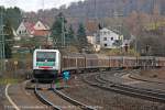 E 189-822 Steiermarkbahn am 28.02.2014 in Sterbfritz.