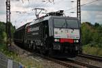 Und nochmal ES 64 F4-282 am 12.07.2014, diesmal mit dem gemischten Güterzug von Saarrail am Abzweig Leutersberg gen Freiburg Gbf.