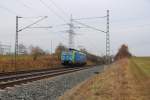 189 802-2 (ES 64 F4-802) PKP Cargo bei Redwitz am 14.02.2015.