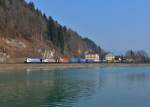 189 907 + 189 918 mit TEC 43125 am 14.03.2015 bei Kufstein.