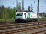 Am 03.05.2015 kam 189 822 nach Stendal und fuhr weiter in Richtung Hannover.