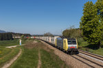 189 902 mit dem 41857 am 30. April 2016 bei Grabenstätt.