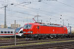 Siemens Vectron der DB 193 317-5 durchfährt den badischen Bahnhof.