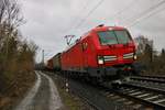 DB Cargo 193 347-2 mit einen KLV am 27.01.19 in Hanau Hbf Südeinfahrt