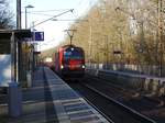 aufgenommen am 16.01.2020 bei der Durchfahrt in Hangelsberg bei Berlin