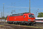 Siemens Vectron der DB 193 311-8 durchfährt solo den badischen Bahnhof.