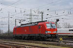 Siemens Vectron 193 333-2 der DB durchfährt solo den badischen Bahnhof.