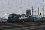 Siemens Vectron 193 318-3 Backbone der DB durchfährt am 07.12.2022 den Bahnhof Pratteln.