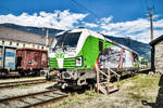 SETG 193 219-3  Stille Nacht , anlässlich der Lienzer Südbahntage, im Bahnhof Lienz.
Aufgenommen am 15.9.2018.