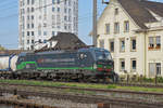 Siemens Vectron 193 259-9 durchfährt den Bahnhof Pratteln. Die Aufnahme stammt vom 09.11.2018.