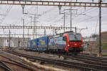 Siemens Vectron 193 478-5 durchfährt den Bahnhof Pratteln. Die Aufnahme stammt vom 28.01.2019.