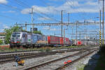 Siemens Vectron 193 282-1 durchfährt den Bahnhof Pratteln.