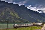 901 902-4 und die 193 901-6 auf Testfahrt in Mühlehorn bei Föhnlage.Bild vom 5.5.2015