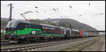 193 252 ELL/TXL mit 182 522 MRCE/TXL mit Containerzug am 02.04.16 in Gemünden am Main