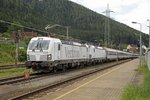 193 930 + 193... mit Sonderzug in Kindberg am 7.08.2016.