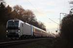 193 827 mit AKE-Rheingold auf der Fahrt nach Aachen am 8.12.16