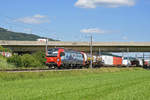 Siemens Vectron Lok 193 470-2 fährt Richtung Bahnhof Itingen.