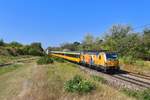 193 227 mit RJ 1032 am 29.08.2018 bei Strasshof an der Nordbahn.