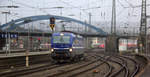 193 793-7 von Rurtalbahn-Cargo kommt aus Richtung Aachen-West,Aachen-Schanz als Lokzug von Aachen-West nach Aachen-Hbf.