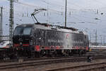 Siemens Vectron 193 657-4 durchfährt den badischen Bahnhof.