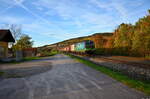 Vectron 750. Die 750. gebaute Vectron. ELL 193 756 konnte ich am 01.11.2022 mit ihrem Güterzug bei Thüngersheim ablichten