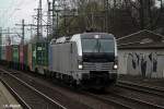 SIEMENS-VECTRON 193 804-2 zog einen intermodal am 28.03.14 durch hh-harburg