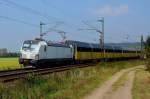 193 810 Vectron am 04.09.2014 bei Burgstemmen