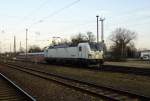 Am 09.03.2015 Rangierfahrt von der 193 814-1 von der SETG ( Railpool) in Stendal .