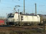 MRCE X4E - 607  193 607-9 (NVR: 91 80 6193 607-9 D-DISPO)  Gerade mit einem Kesselwagenzug im Rangierbahnhof Seelze eingelaufen  28.01.2016Weitere Bilder zum Thema Bahnfotografie gibt es auf meiner