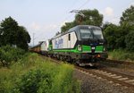 193 832 mit der Wagenlok 193 812 und geschlossenen ARS-Autotransportwagen in Fahrtrichtung Süden.