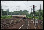 BR 103 Mit SDZ 79802 TEE-Reingold Fhrt In Den Bahnhof Hamburg-Hbf.Mit Weiterfahrt Bis Nach Bonn-Hbf.26.07.07