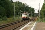 103 235-6 durchquert am 18.07.2007 den Sachsenwald in Friedrichsruh