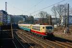 103 245-7 DB mit Rheingold in Wuppertal, am 08.03.2024.