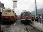 Auerferner Bahntag 2007 - Am 01.09.2007 wurde 103 245-7 auf der Fahrzeugausstellung anlsslich des Auerferner Bahntages in Reutte prsentiert.