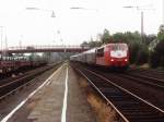 103 178-0 mit einem City Bahn Express auf Bahnhof Andernach am 20-7-2000.