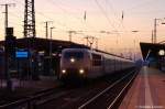 103 245-7 mit dem IC 145 von Schiphol (Airport) nach Berlin Ostbahnhof in Stendal.