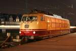 103 222-6 Nachts Abgestellt Hannover Hbf 01.02.2008