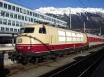 E 103 245-7 mit CNL (City Night Line) Pollux Amsterdam-München-Innsbruck am 15-02-2014 in Innsbruck Hbf - Sehen Sie auch ein Video der Zug hier - http://www.youtube.com/watch?v=62q_XIElfDE 