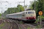 103 235-8 mit IC 118 nach Münster Hbf. bei der Einfahrt in Recklinghausen 25.5.2014