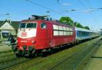 103 170 mit IR 2181 (Fredericia–Hannover) am 15.10.1999 in Celle