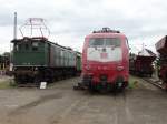 E 16 08 und 103 101-2 am 30.05.14 in Darmstadt Kranichstein bei den Bahnwelttagen