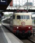 DB Fernverkehr 103 113-7 mit dem IC 119 am 30.08.14 in Heidelberg Hbf 