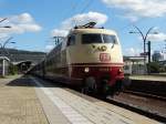 DB Fernverkehr 103 113-7 mit dem IC 118 am 30.08.14 in Heidelberg Hbf 