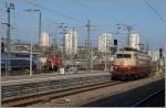 Ein TGV nach Paris, eine V 260 und nicht zuletzt die DB 103 113-7 - so Abwechslungsreich zeigt sich Stuttgart Hbf.