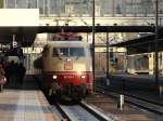 DB Fernverkehr 103 113-7 am 25.02.15 bei der Einfahrt im Heidelberg Hbf mit dem IC 2316 nach Mainz 