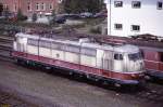 103 002 auf dem Gelände des Deutschen Dampflok-Museums (DDM) Neuenmarkt-Wirsberg - 17.07.1994