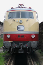 E 03 001 im DB Museum Koblenz am 4 Juni 2016.