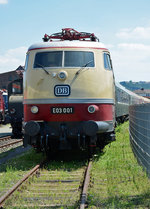 E 03 001 im DB-Museum Koblenz-Lützel - 19.07.2016