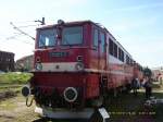 211 001 auf dem Gelnde des DB-Museum Halle/Saale.