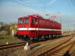 211 030 2 der PE Cargo in Glauchau am 30.04.2005.